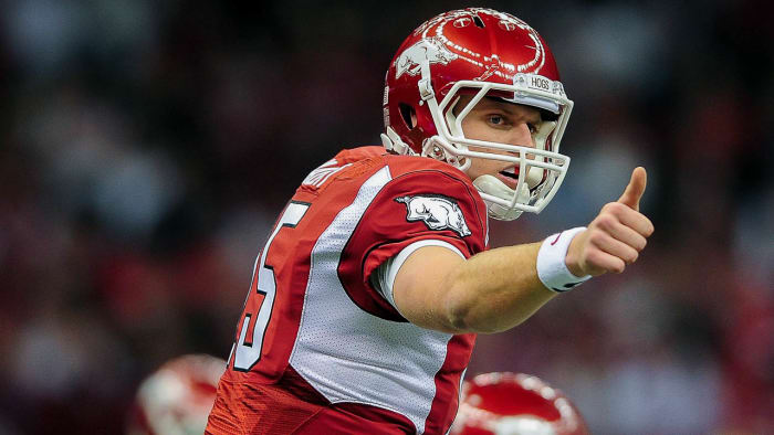 Razorbacks quarterback Ryan Mallett in Sugar Bowl against Ohio State